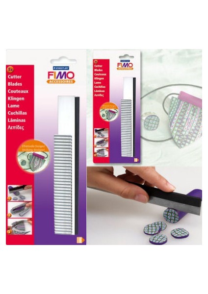Staedtler Fimo Cutter Kesme Bıçakları 3'lü Set