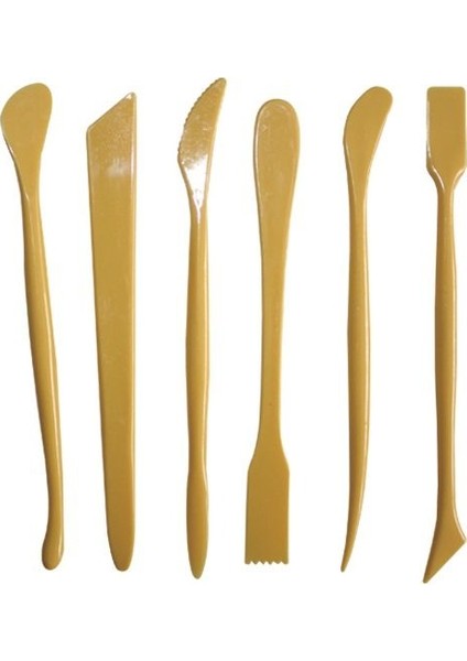Plastik Ebeşuar (Modelaj) Seti 20 Cm. 6 Parça