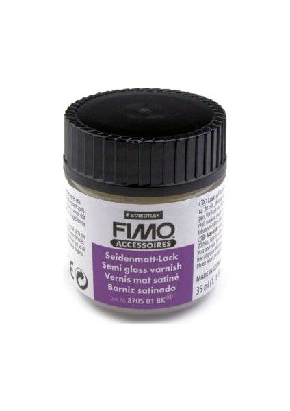 Staedtler Fimo Semi-Gloss Varnish Su Bazlı Yarı Mat Vernik