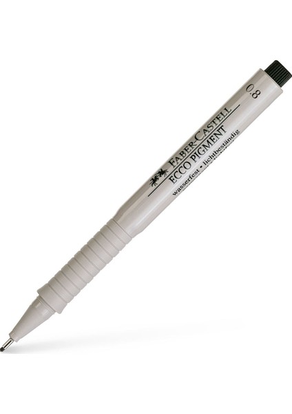 Ecco Pigment Teknik Çizim Kalemi 0.8 mm Siyah