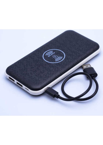 8000 Mah Powerbank Wireless Charger