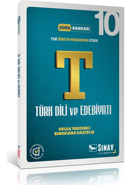 Sınav Yayınları 10. Sınıf Türk Dili ve Edebiyatı Soru Bankası