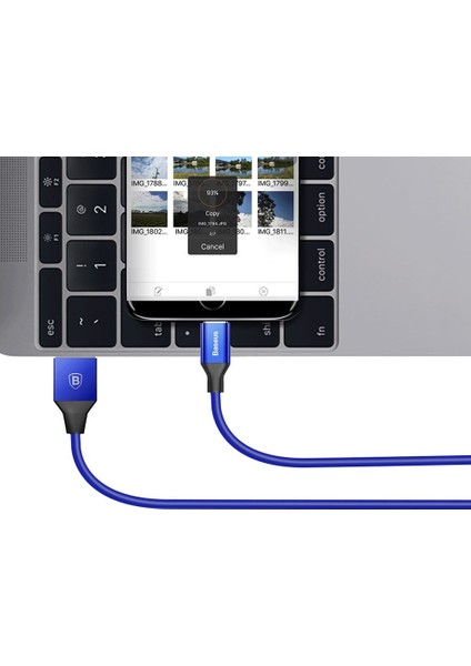 Yiven Micro USB Şarj Ve Data Kablosu - Camyw-A13 Mavi 1 m modelleri