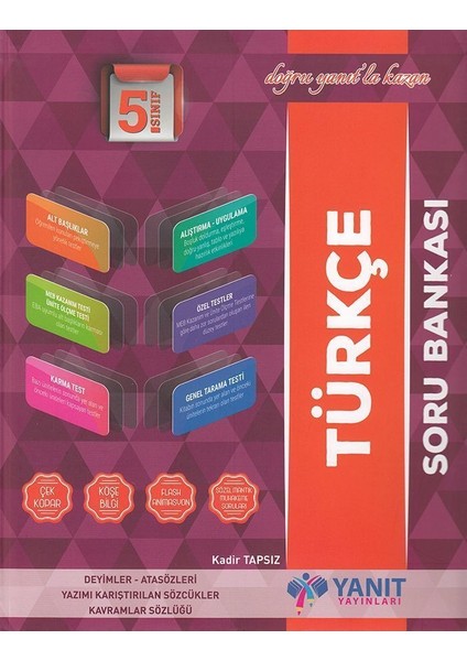 5. Sınıf Türkçe Soru Bankası