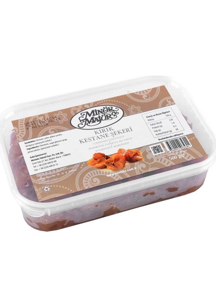 M-M 500 Gr Kırık Kestane Şekeri