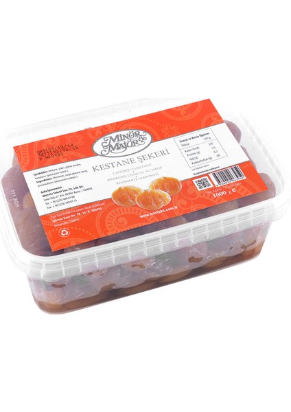 M-M 1000 Gr Eko Kestane Şekeri