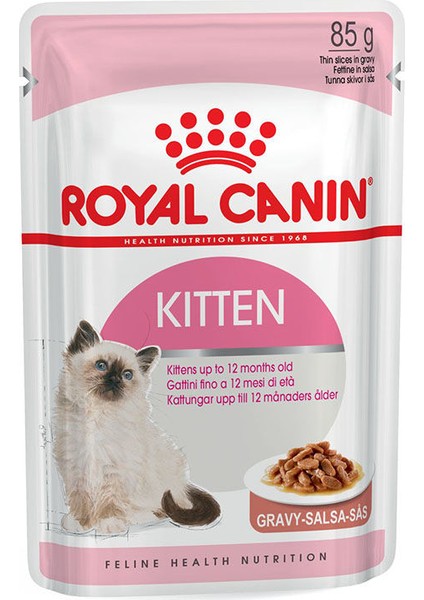 Royal Canin Kitten Instinctive Gravy Yavru Kedi Yaş Maması 12 Adet x 85 g