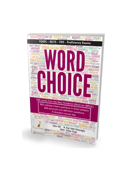 Pelikan Yayınları Word Choice TOEFL LETS YDS  Proficiency Exams