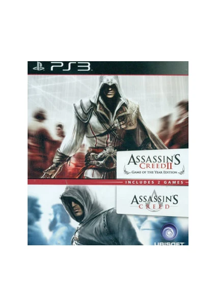 Assassins Creed + Assassins Creed 2 Goty PS3