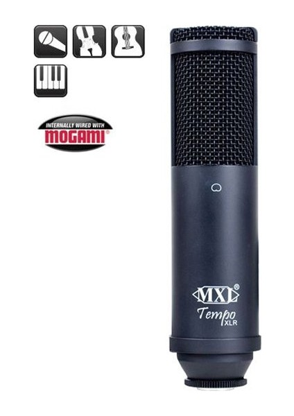 Microphones Tempo Xlr Geniş Diyafram Kondenser Mikrofon