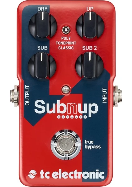 Tc Electronic Sub'N Up Octaver Gitar Efekt Pedalı