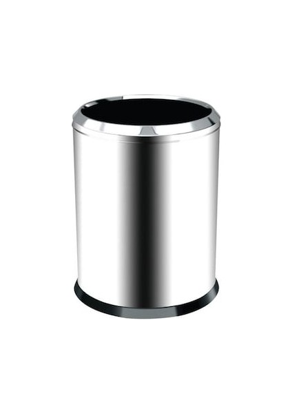 Krom Çemberli Çöp Kovası 16 Lt