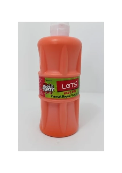 Lets Parmak Boyası 500 Ml Turuncu (Yeni Ürün)