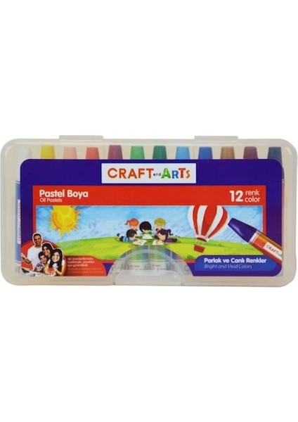 And Arts 12'Li Pp Kutu Pastel Boya - U1912
