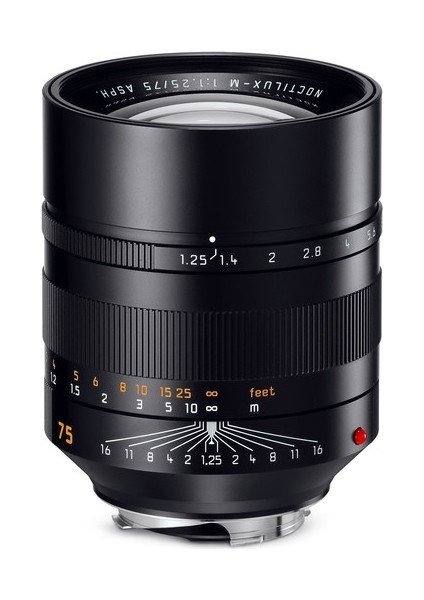 75MM F1.25 Full-Frame Leica (M-Mount)