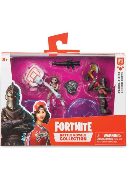 Black Knıght - Trıple Threat Mini Ikili Figür Set