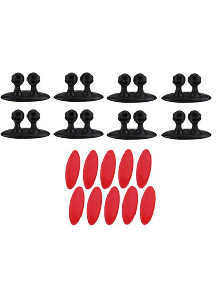 8in1 Cable Clip Araç İçi Kablo Tutucu ve Kablo Toparlayıcı Klips