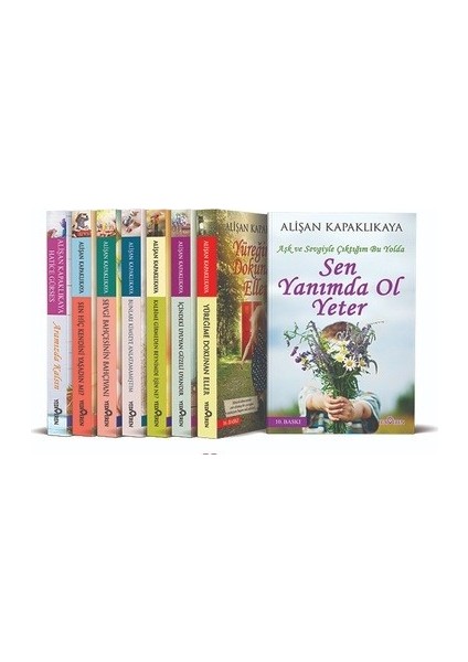 Sen Hiç Kendini Yaşadın Mı - Aramızda Kalsın - Sevgi Bahçesinin Bahçıvanı - Alişan Kapaklıkaya - 8 Kitap