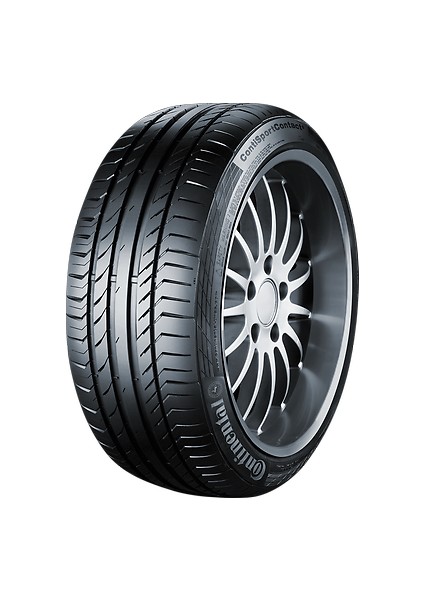225/40 R18 92W XL ContiSportContact 5 SSR MOE Oto Yaz Lastiği ( Üretim Yılı: 2023 )
