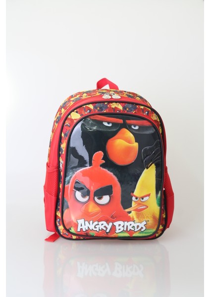 Angry Birds Okul Çantası 87896 Kırmızı
