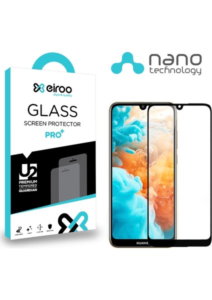 Huawei Y6 2019 Curve Nano Glass Cam Ekran Koruyucu