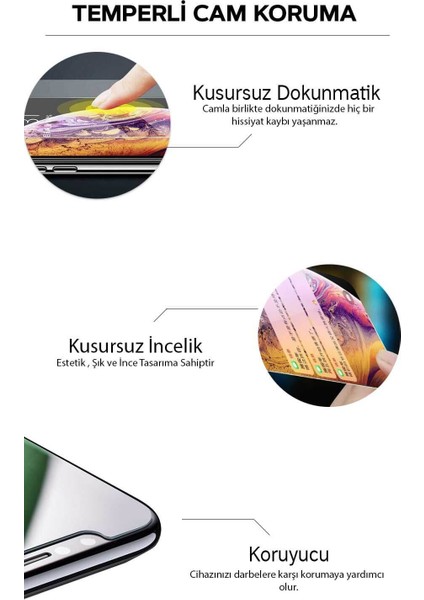 Apple iPhone XS MAX  Kılıf Zırh Koruma Yüzüklü Standlı Armor Silikon Kapak + Ekran Koruma Rose Gold