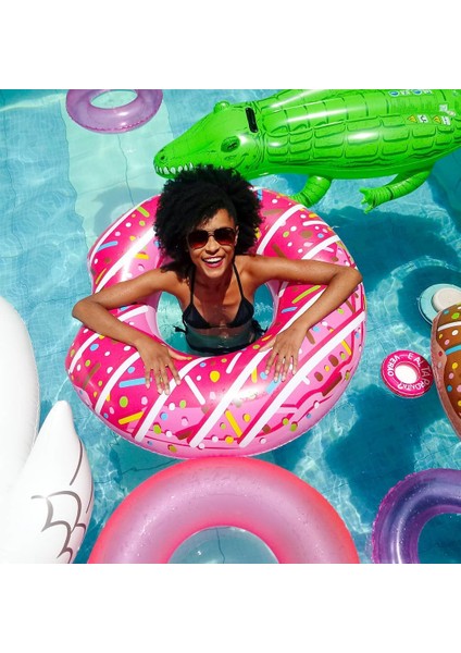Donut Simit - Şişme Donut Simit - Deniz Şişme Donut Simit - Deniz Simit Donut - Şişme Simit Donut 107 Cm.