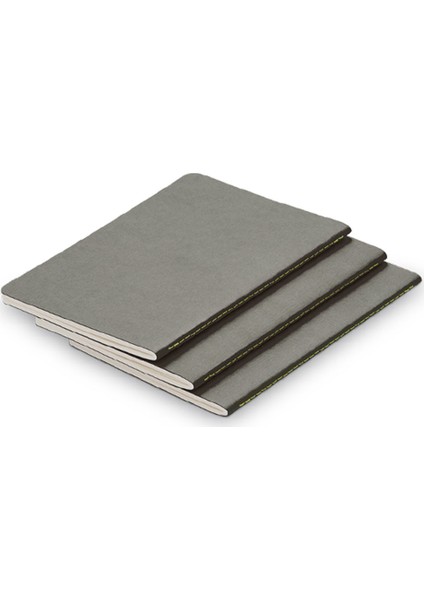 Defter A6 Yumuşak Kapak Kitapçık Gri B6G