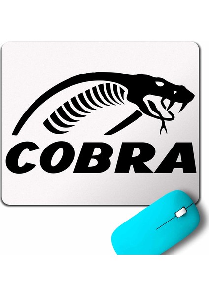 Kral Kara Kobra Yilan King Black Snake Cobra Mouse Pad