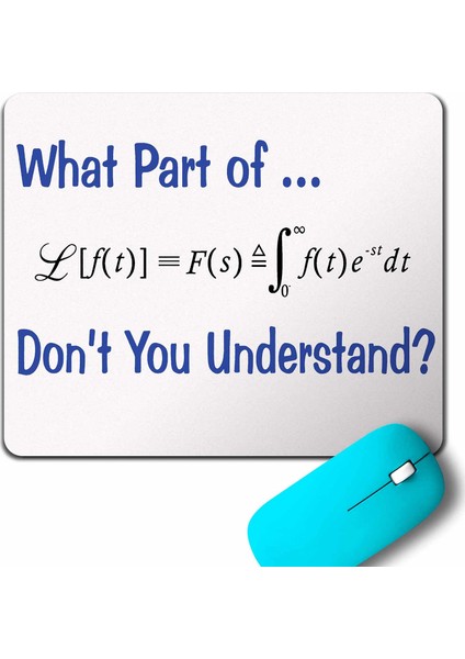 Matematik Denklem What Part Of Don't You Understand Mouse Pad