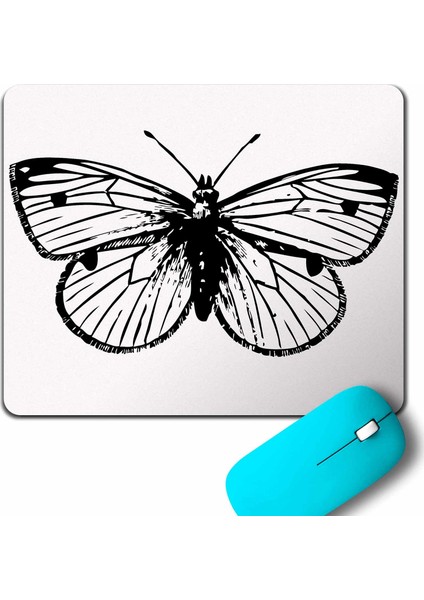 Butterfly Kelebek Tasarim Mouse Pad