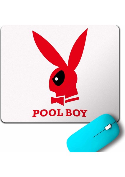 Deadpool Pool Boy 1 2 3 Logo Mouse Pad