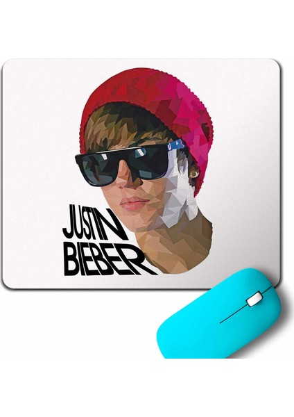 Justin Bieber 1994 Silüet Mouse Pad