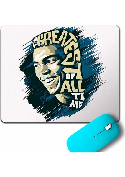 Muhammed Ali The Greatest Of All Time Mouse Pad