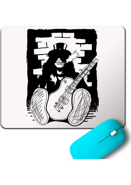 Slash Guitar Coldplay Slash's Gitar Mouse Pad