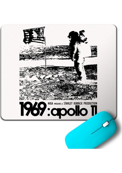 Stanley Kubrick Apollo Ay Uzay Mouse Pad