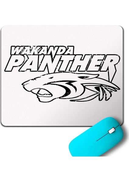 Wakanda Black Panther Tiger Sinema Filmi 2018 Mouse Pad