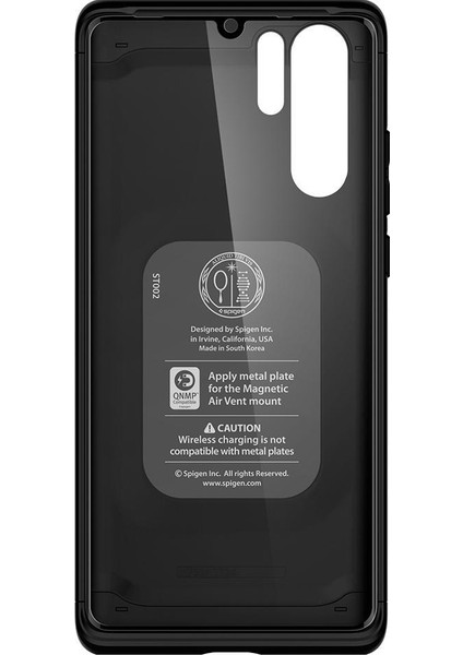 Huawei P30 Pro Kılıf Thin Fit 360 Black (Cam Ekran Koruyuculu) - L37CS25731