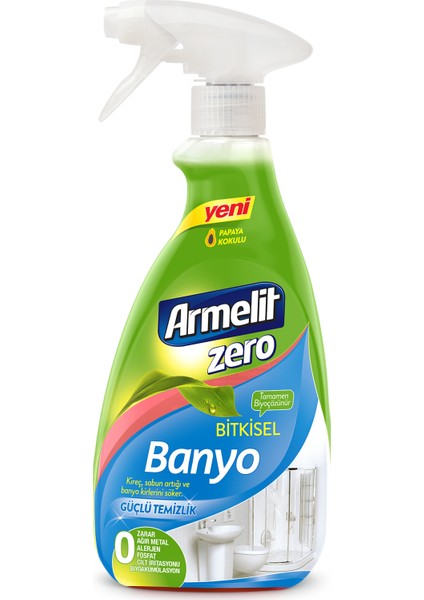 Zero Bitkisel Banyo Temizleyici 600 ml