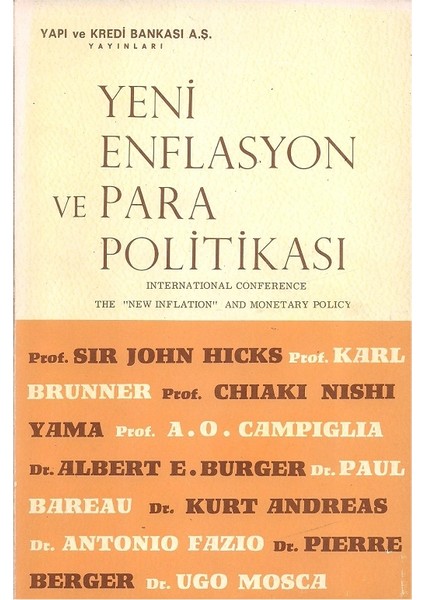 Yeni Enflasyon ve Para Politikası