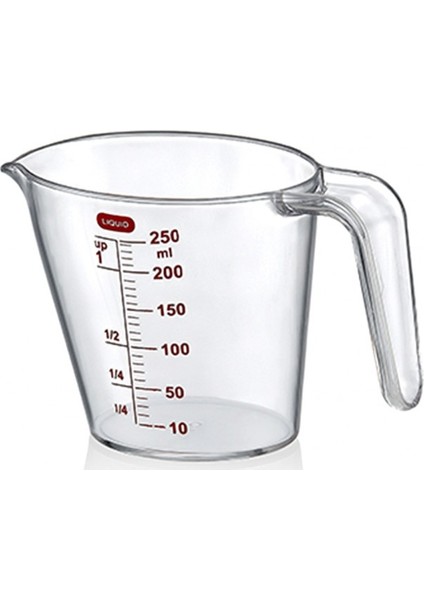 Pratik Kulplu Ölçü Kabı 250 ml