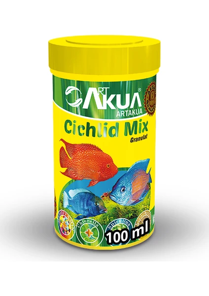 Artakua Cichlid Mix Balık Yemi 100 ml (40 g)