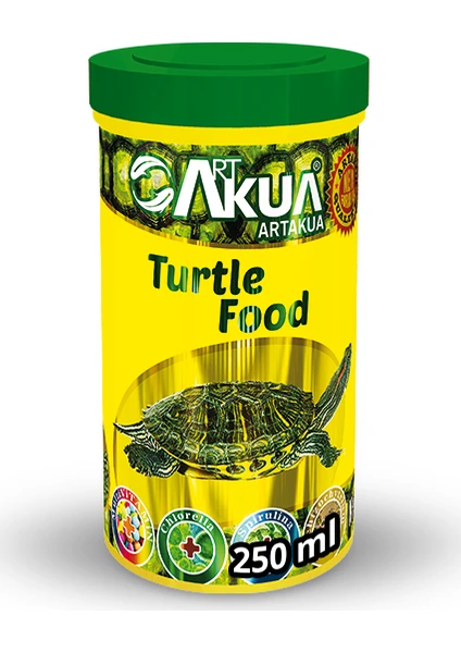 Artakua Turtle Food Kaplumbağa Yemi 250 ml (80 g)