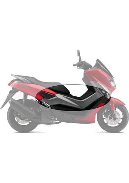 Nmax 125 155 Sağ Yan Kapak Mat Gri Mnm3 fiyatları