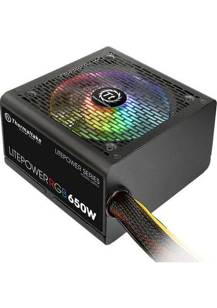 Litepower RGB 650W APFC 12cm Fanlı PSU PS-LTP-0650NHSANE-1