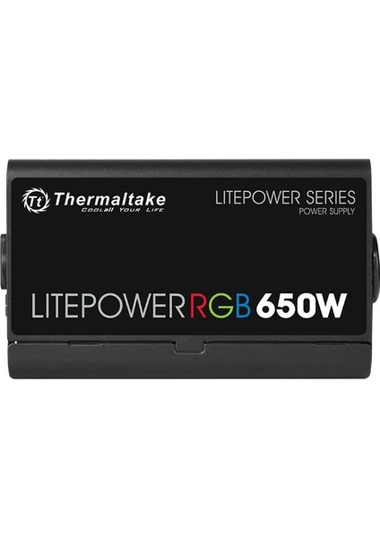 Litepower RGB 650W APFC 12cm Fanlı PSU PS-LTP-0650NHSANE-1