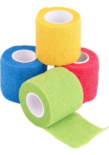 Usmed Octacare Kendinden Yapışkanlı Coban Bandaj - 5cmx4,5m - Kırmızı