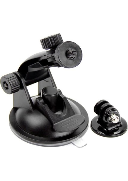 GoPro Uyumlu Vantuz Vakumlu + Bağlantı Aparatı