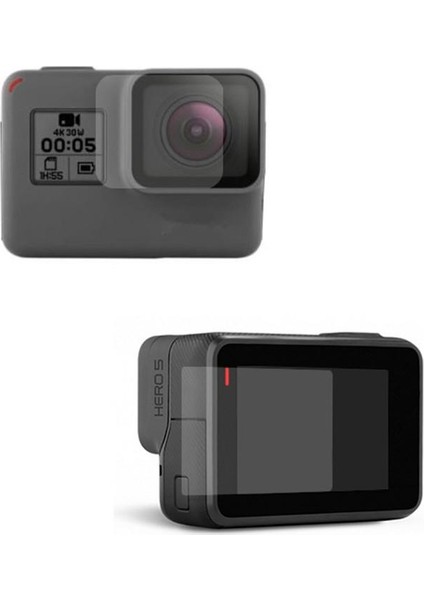 Gopro Hero 5 Lcd ve Lens Koruyucu