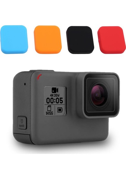 GoPro Hero 5 Lens Koruyucu Silikon Kılıf